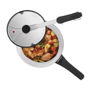 Panela de Pressão 4,5 Litros com Tampa Segura e Vedação Eficiente