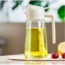 OliZen - Porta Azeite, Óleo e Vinagre com Spray Borrifador e Bico Dosador + Brinde Exclusivo - Entrega Grátis