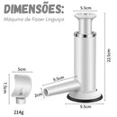 InoxMix - Kit Máquina de Encher Linguiça Caseira + Funil - Entrega Grátis
